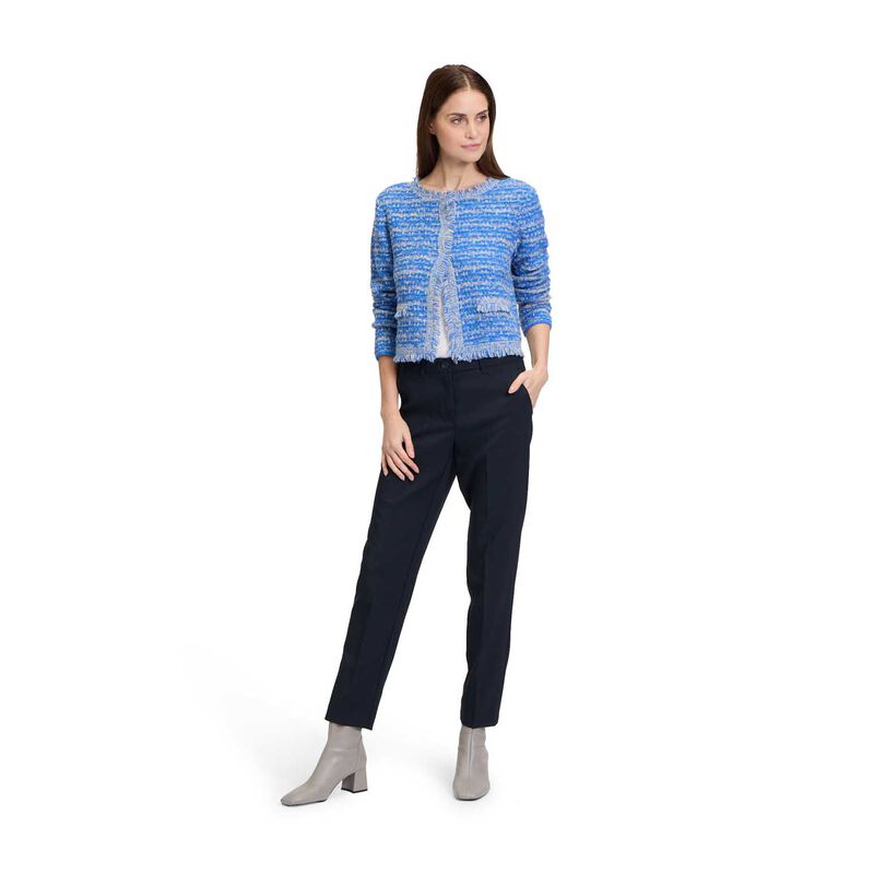 Betty Barclay Patch Blue Cardigan image number 3